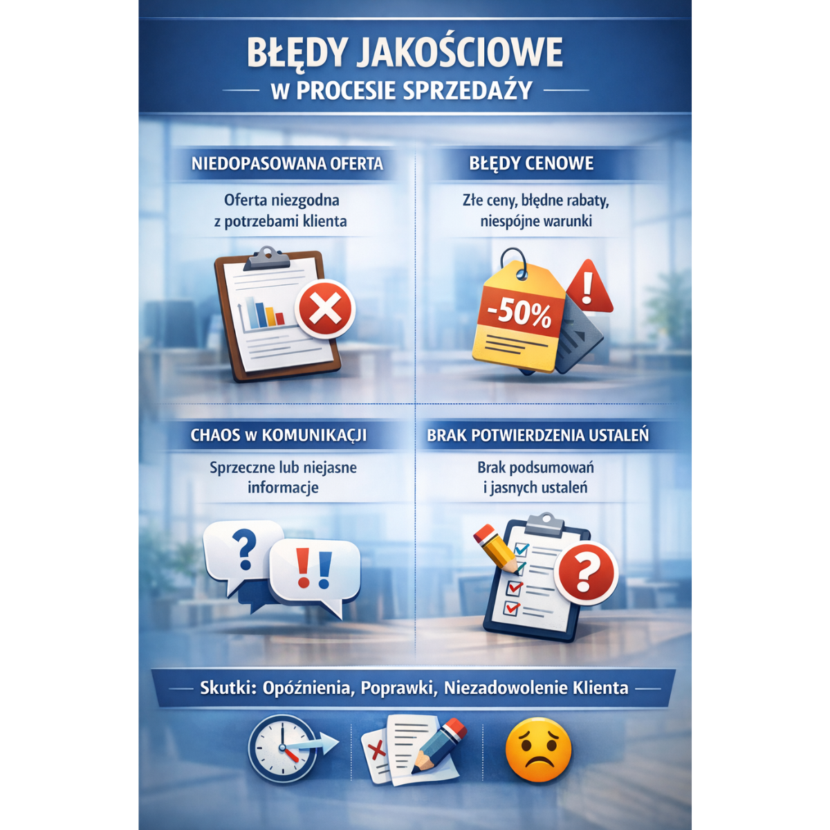 Błędy w procesie sprzedaży